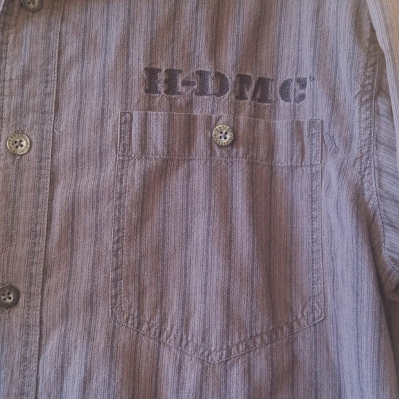 Harley-Davidson Skull button down short sleeve - Picture 2 of 7